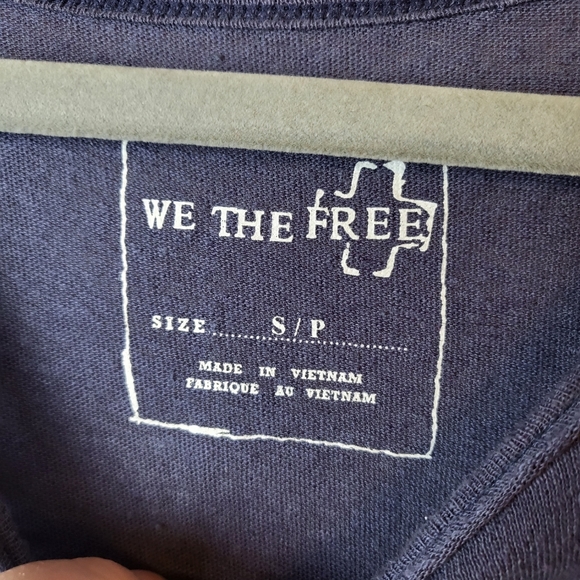 Free People We the Free Summers End Linen Cotton Blend Cutout Tank - Picture 4 of 7